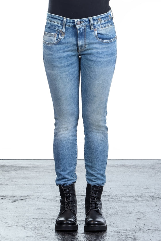 R13 Damen Jeans BOY SKINNY hellblau