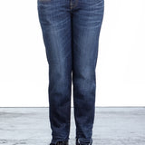 R13 Damen Jeans im Distressed-Look BOY STRAIGHT howell indigo