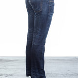 R13 Damen Jeans im Distressed-Look BOY STRAIGHT howell indigo