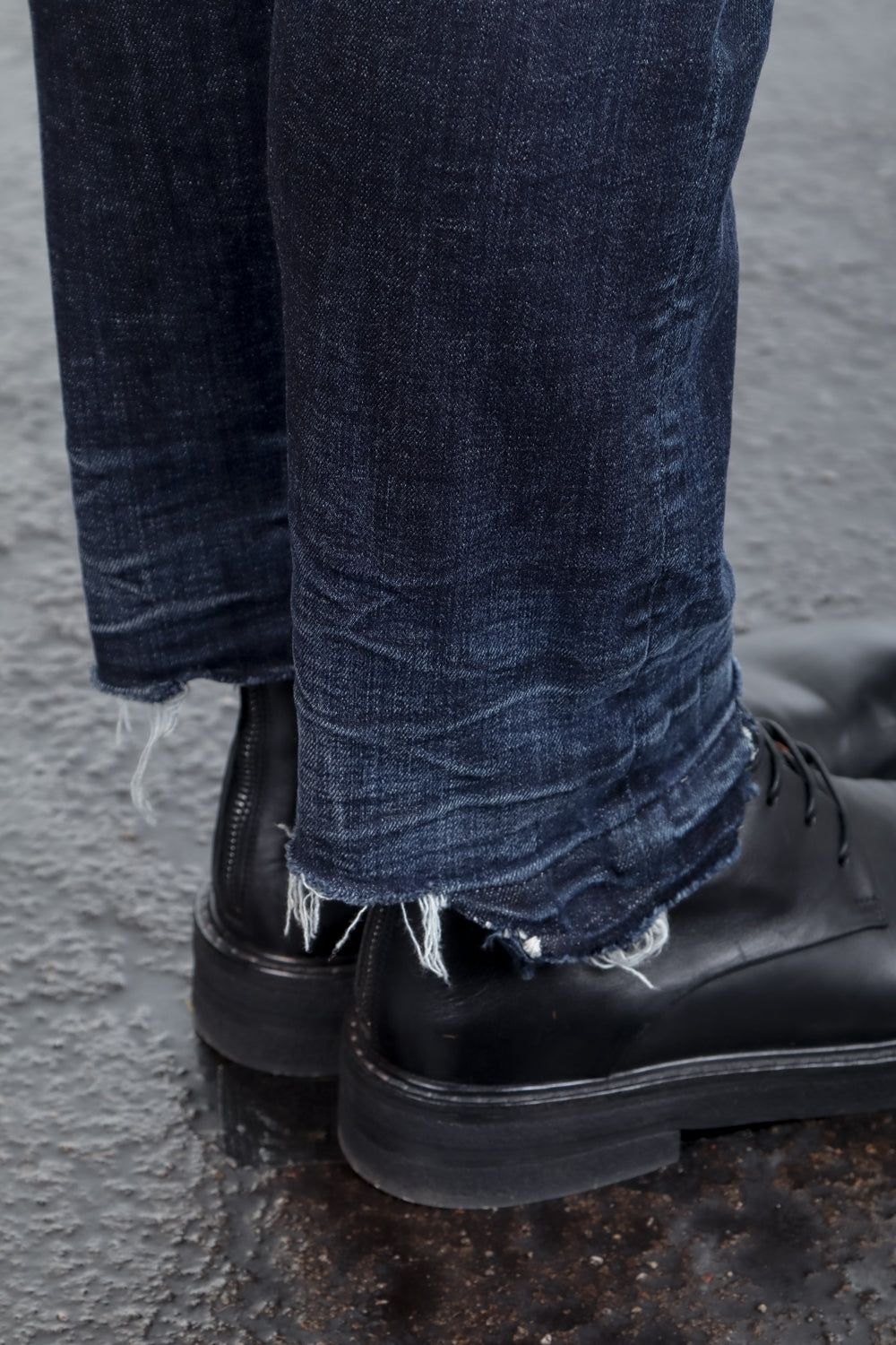 R13 Damen Jeans im Distressed-Look BOY STRAIGHT howell indigo