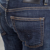 R13 Damen Jeans im Distressed-Look BOY STRAIGHT howell indigo