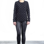 Y's Yohji Yamamoto Damen Avantgarde Langarmshirt schwarz