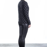 Y's Yohji Yamamoto Damen Avantgarde Langarmshirt schwarz
