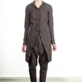 Rundholz Dip Damen Gehrock braun cedar