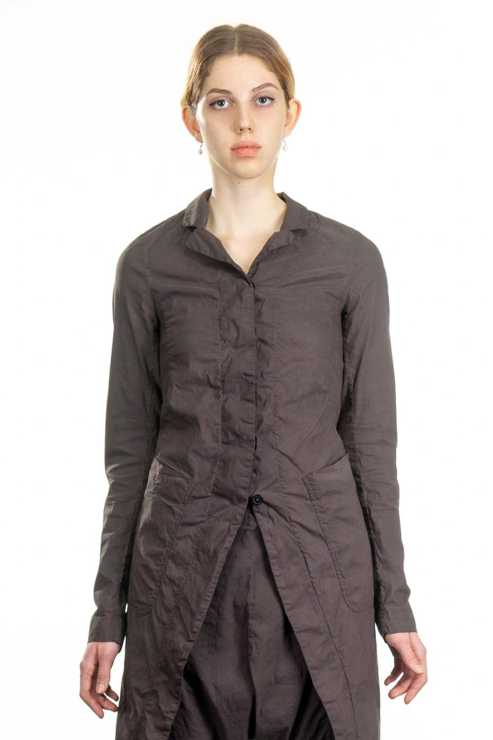 Rundholz Dip Damen Gehrock braun cedar