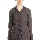 Rundholz Dip Damen Gehrock braun cedar