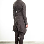 Rundholz Dip Damen Gehrock braun cedar