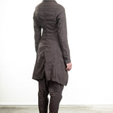 Rundholz Dip Damen Gehrock braun cedar