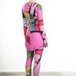 Rundholz Damen  Langarmshirt multicolour comic