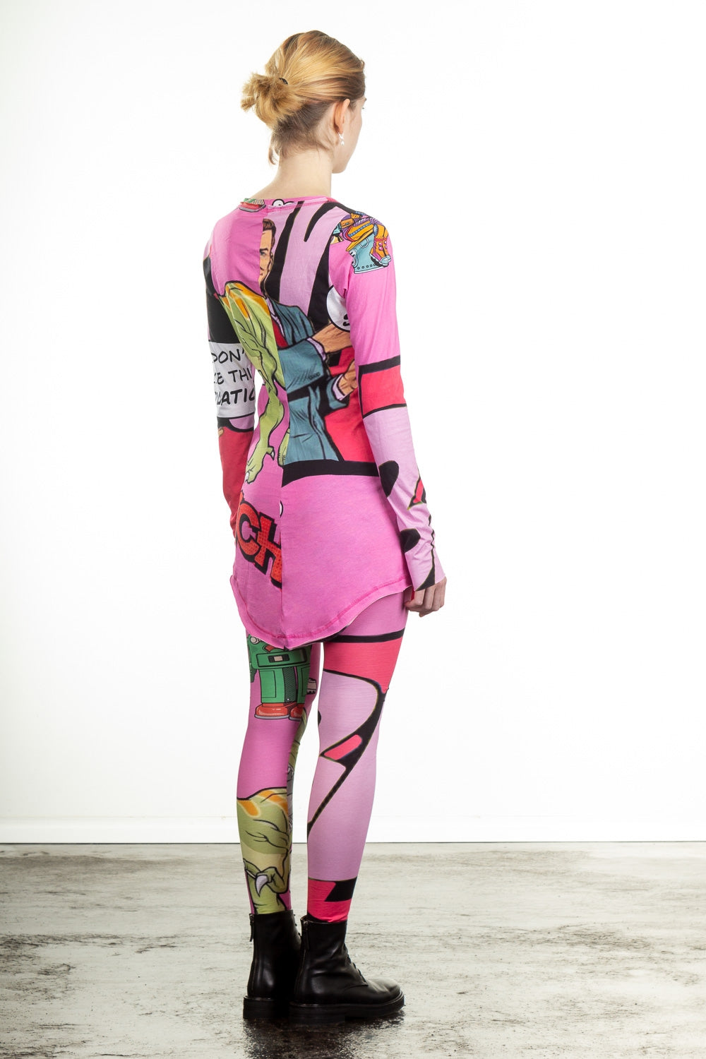 Rundholz Damen  Langarmshirt multicolour comic
