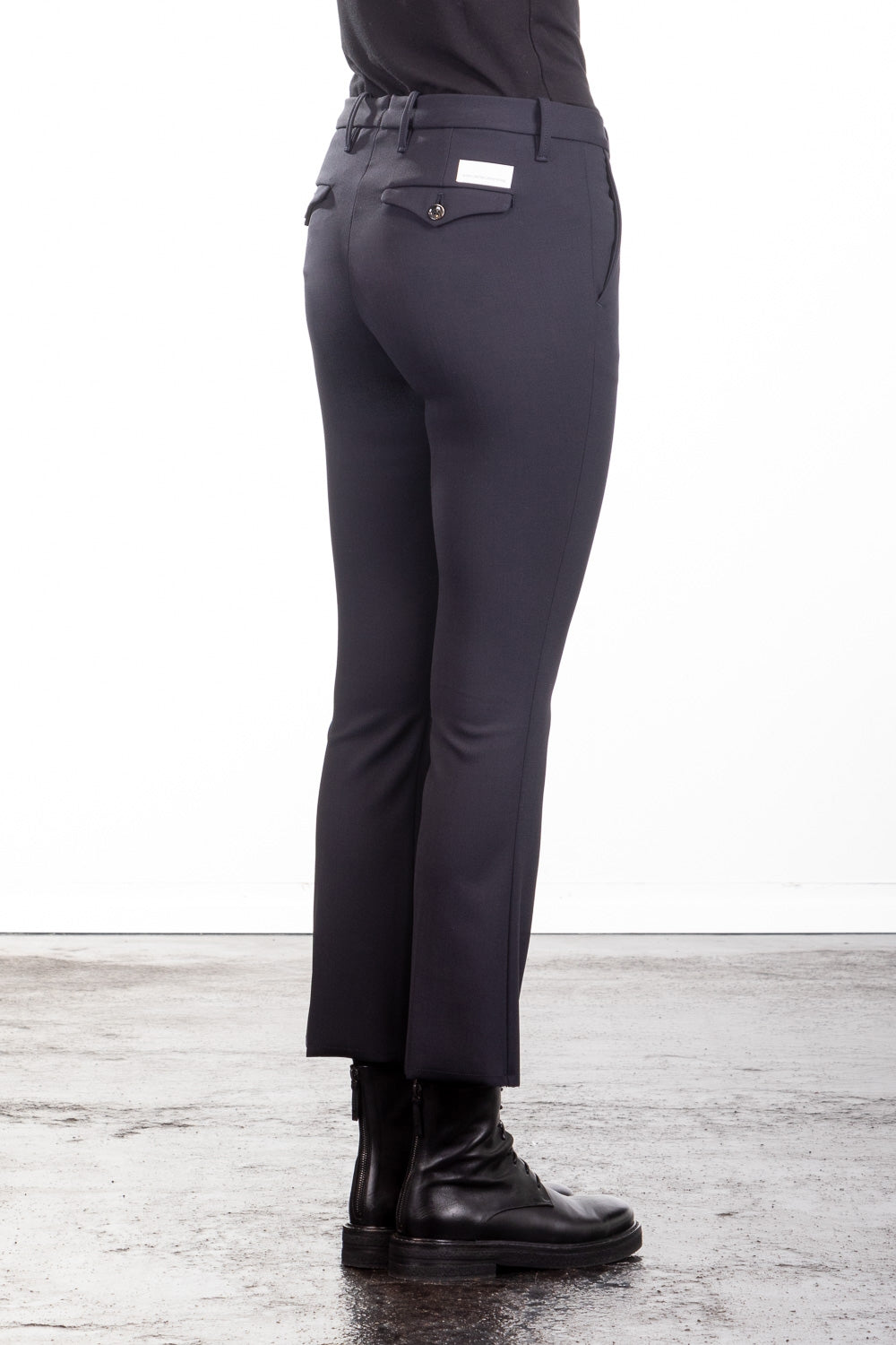 Nine In The Morning Damen 7/8 Hose Rome navy