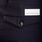 Nine In The Morning Damen 7/8 Hose Rome navy