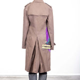 Rundholz Damen Avantgarde Trenchcoat Comicprint
