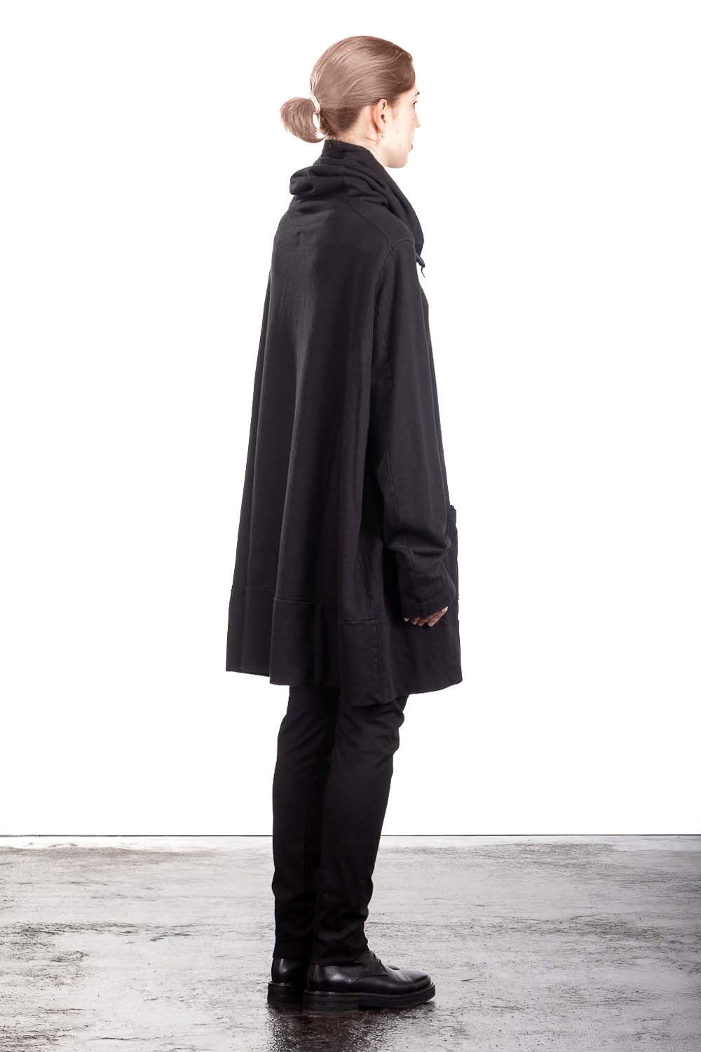 Rundholz DIP Damen OVERSIZED Sweatkleid   schwarz