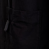 Rundholz DIP Damen OVERSIZED Sweatkleid   schwarz