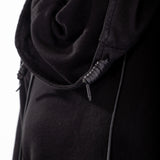 Rundholz DIP Damen OVERSIZED Sweatkleid   schwarz
