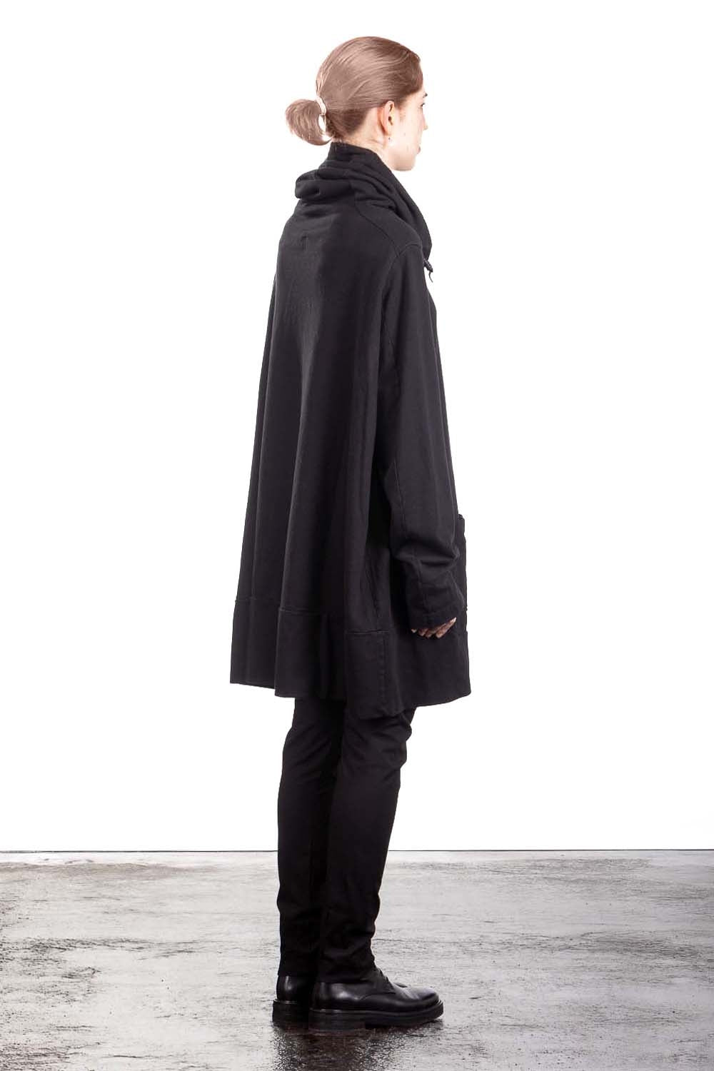Rundholz DIP Damen OVERSIZED Kleid  schwarz
