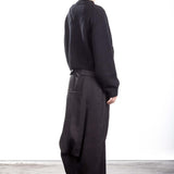 Yohji Yamamoto Damen Strick Cardigan schwarz