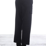 Rundholz Damen 7/8 Jersey Hose Schwarz