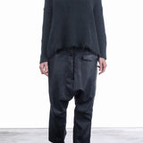 Rundholz Damen Racoon Pullover Oversized Dunkelgrün