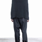 Rundholz Damen Racoon Pullover Oversized Dunkelgrün
