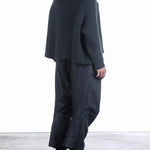 Rundholz Damen Racoon Pullover Oversized Dunkelgrün