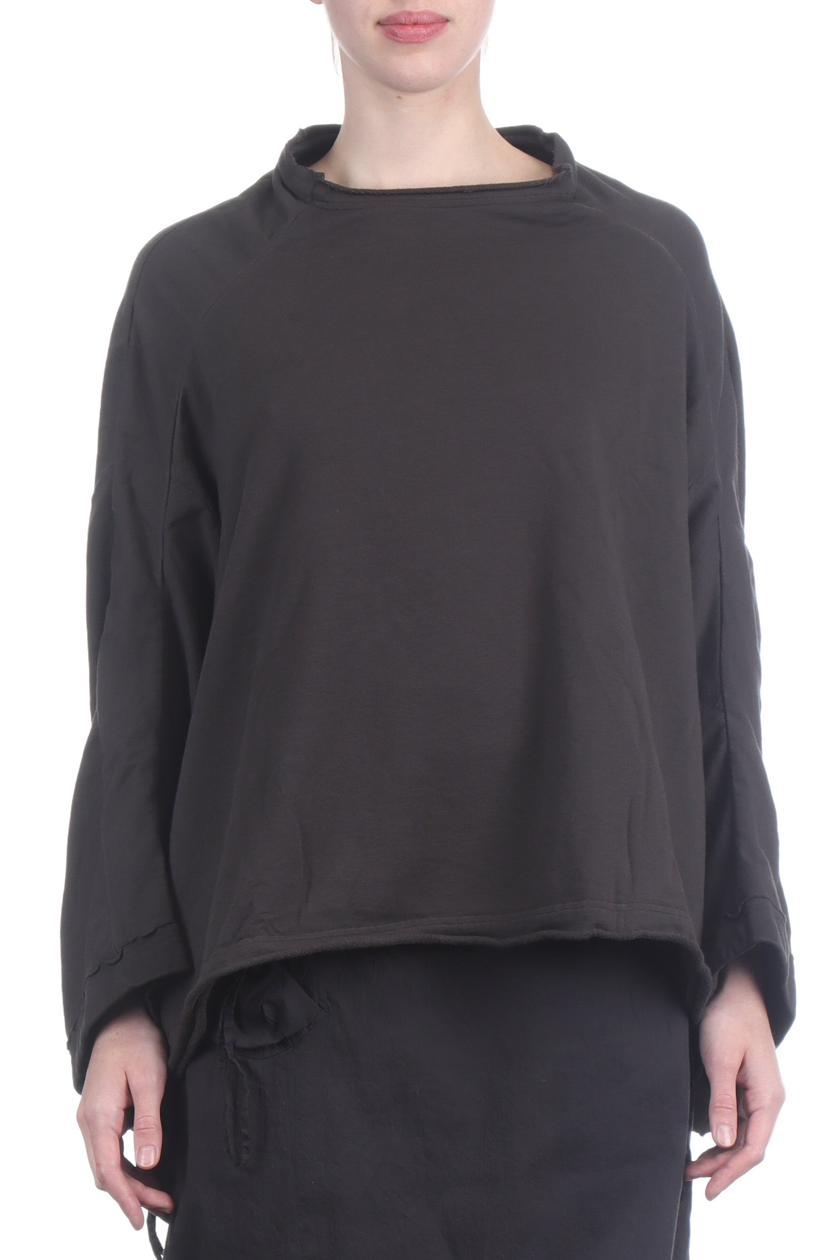 Rundholz DIP Damen Sweatshirt Oversized Oliv