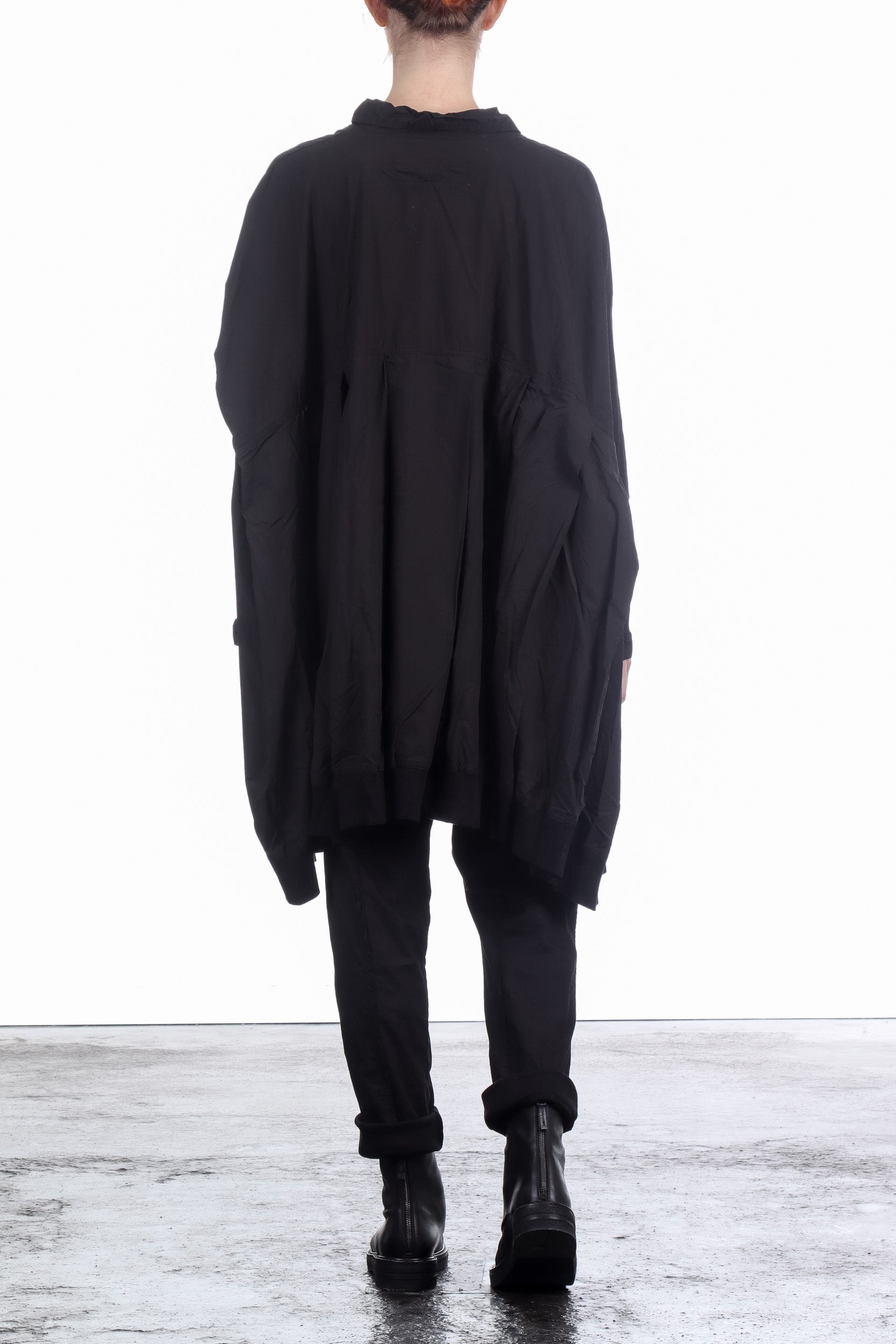 Rundholz DIP Damen Kleid Oversized Schwarz