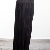 Pleats Please Issey Miyake Weite Plissee Taillenhose schwarz