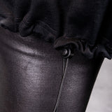Rundholz Damen Kapuzenjacke A-Linie schwarz 
