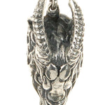 Elf Craft Anhänger Drachenkopf silber