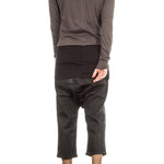 Rick Owens DRKSHDW Herren 7/8 Jeans Avantgarde schwarz