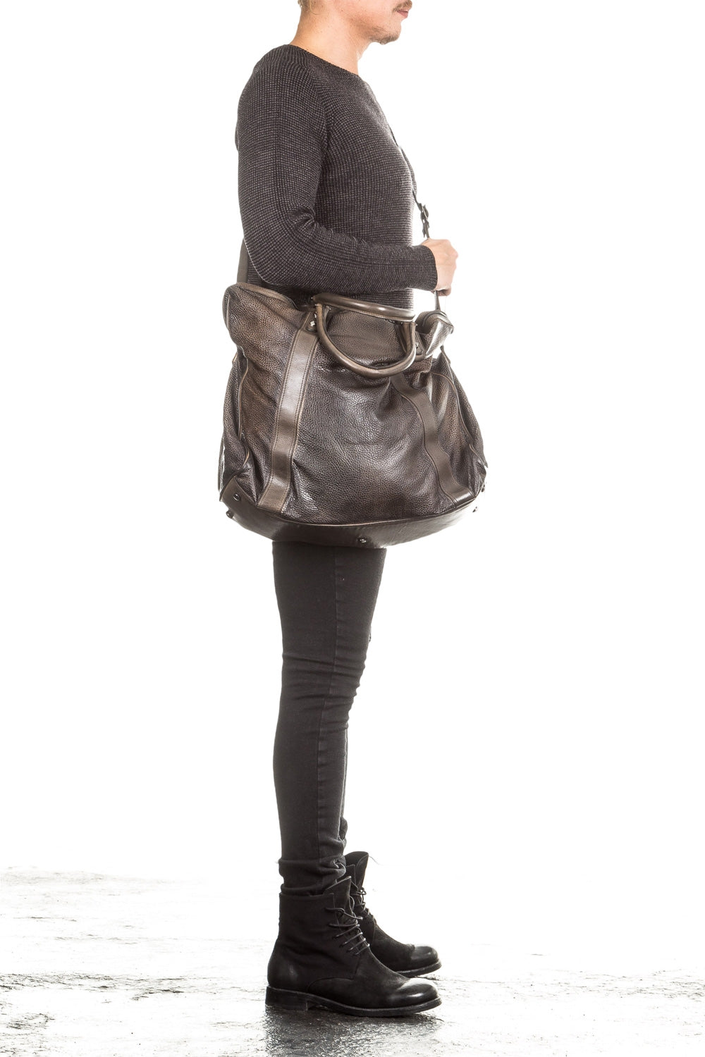 numero 10 Leder Tasche braun