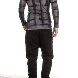 Masnada Herren Kaschmir Pullover grid anthrazit