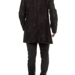 AVANT TOI Herren Kaschmir Mix Kapuzenjacke schwarz