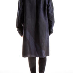ISSEY MIYAKE Herren Mantel bicolor schwarz