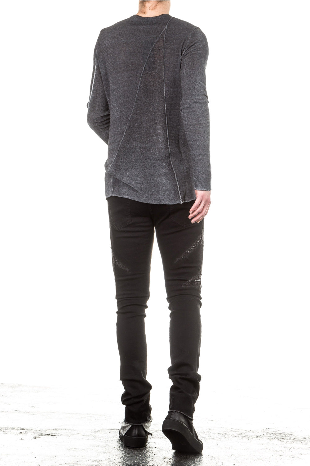 Fagassent Herren Jeans LENBRANT schwarz