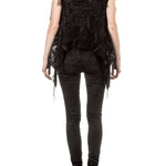 Masnada Damen Strickweste schwarz 