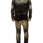 Robin`s Jean Herren Jacke GLOSS schwarz