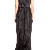 Masnada Damen Abendkleid schwarz