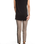Minx Damen Hose MAYE beige schwarz