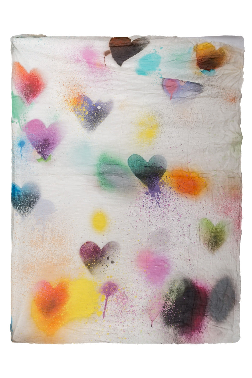 Faliero Sarti Tuch SPRAY HEART mehrfarbig