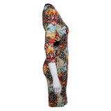 Just Cavalli Kleid flower print bunt