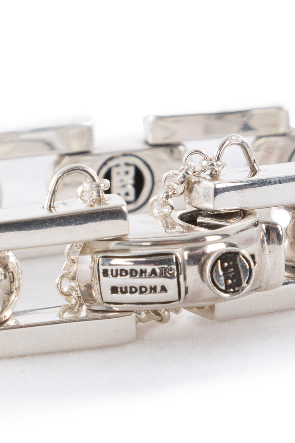 BUDDHA TO BUDDHA Silberarmband BATUL 1 cm silber