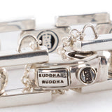BUDDHA TO BUDDHA Silberarmband BATUL 1 cm silber