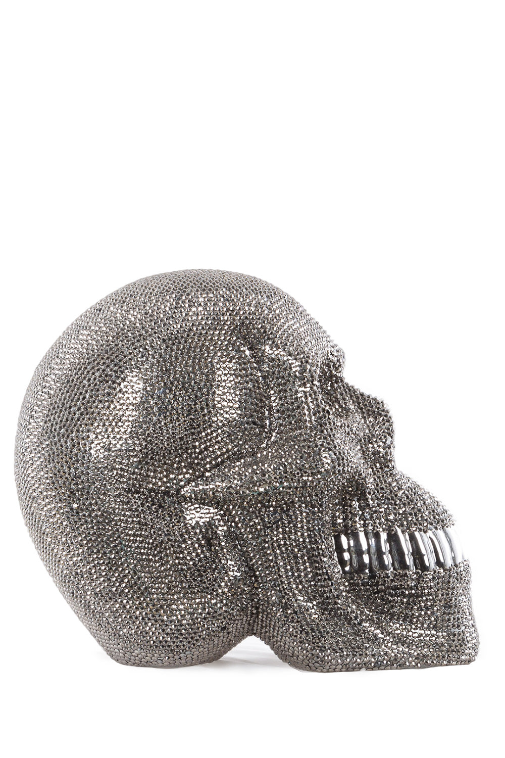Cor Mulder Strass Skull DIAMOND groß smoke