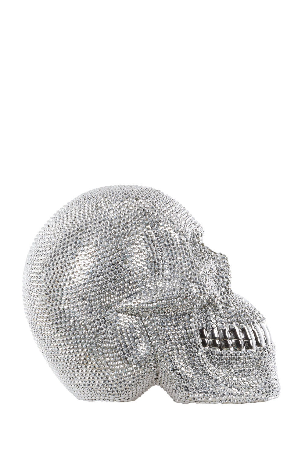 Cor Mulder Strass Skull DIAMOND groß silber