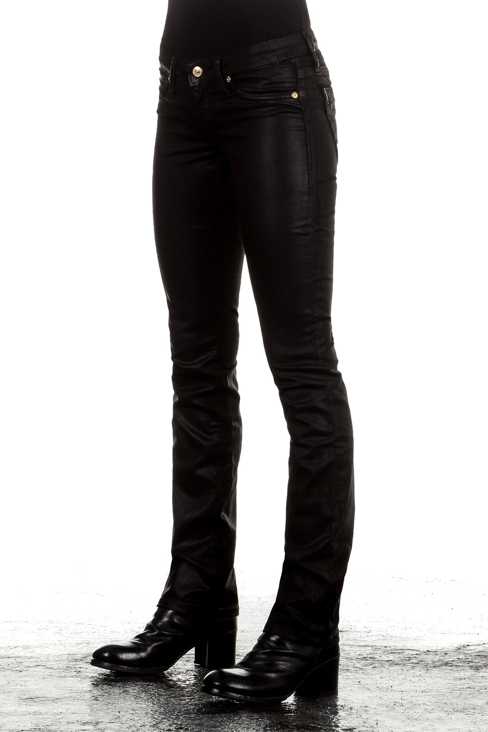 Robin`s Jean Damen Jeans COAT schwarz