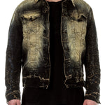 Robin`s Jean Herren Jacke GLOSS schwarz