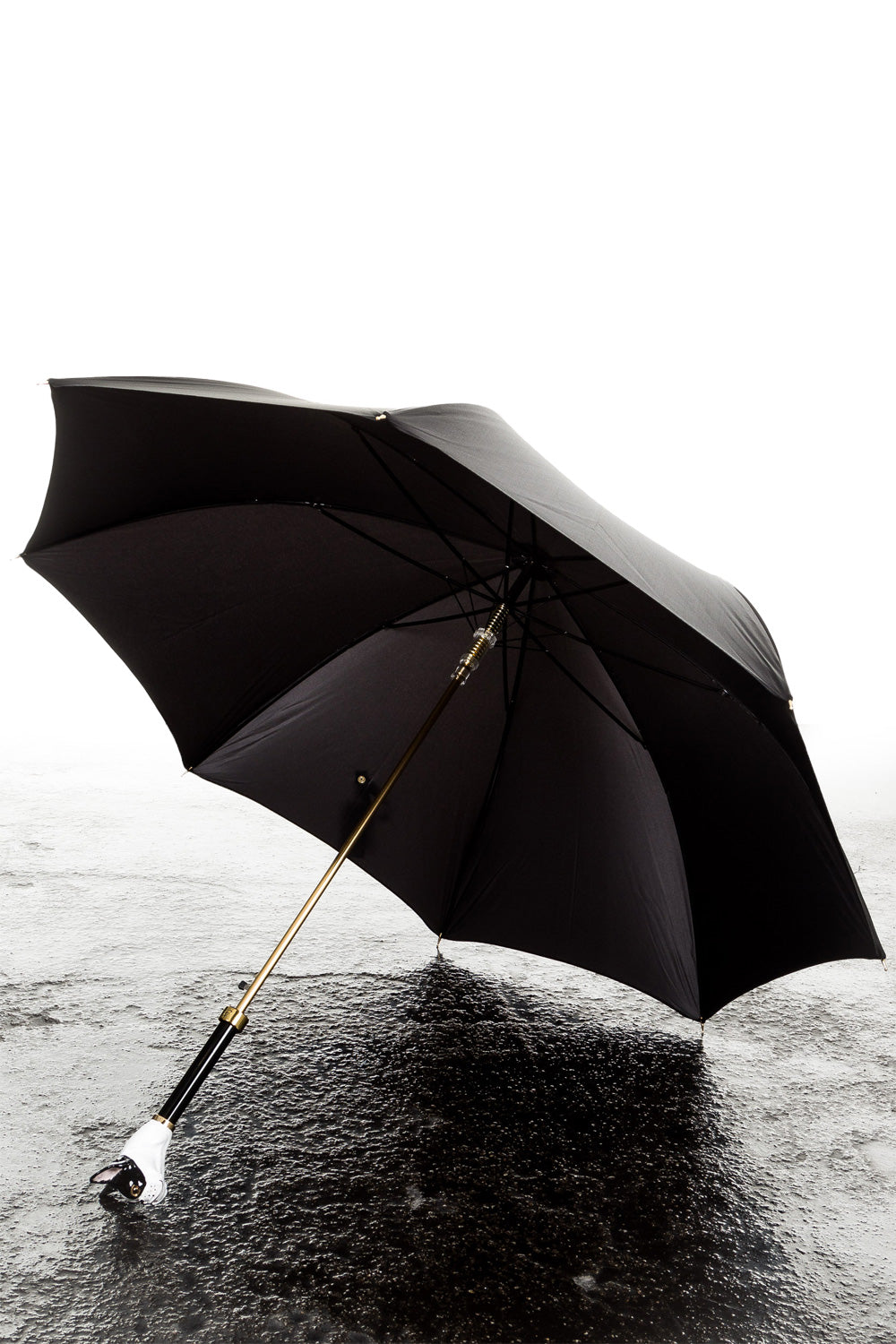 Pasotti Regenschirm French Bulldog schwarz